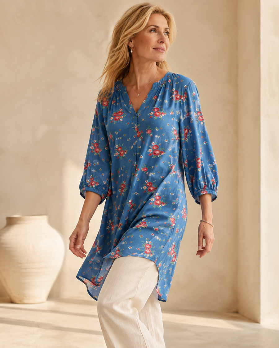 Long loose blouses