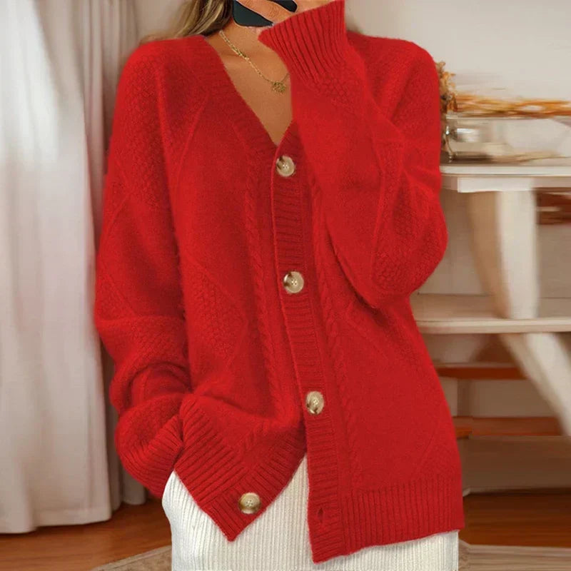 Piper - Button-Down Knit Cardigan